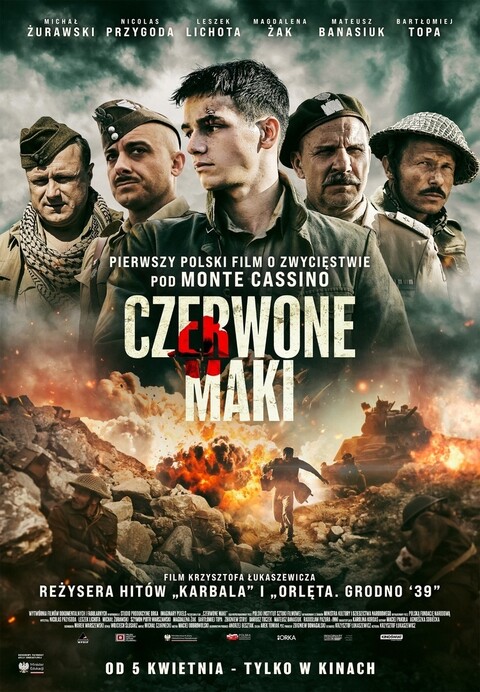 Czerwone Maki we Wtorkowym Kinie dla Dorosłych