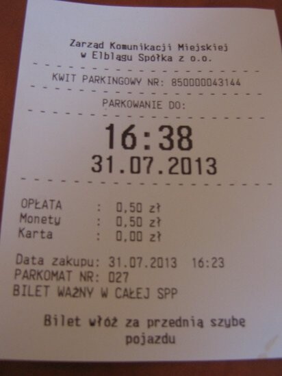 Czeski film na parkingu