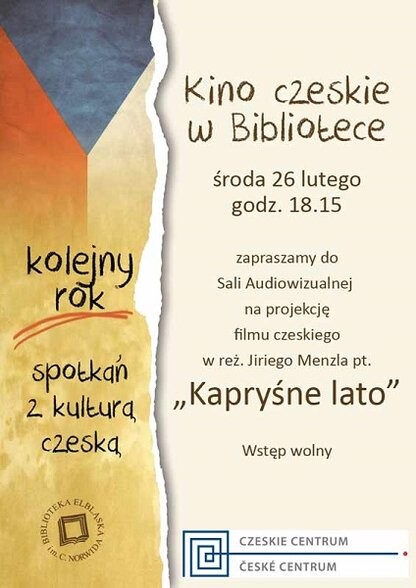 Czeskie kino w bibliotece