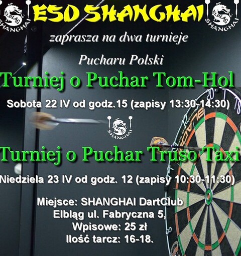 Dart: Puchar Polski w Elblągu