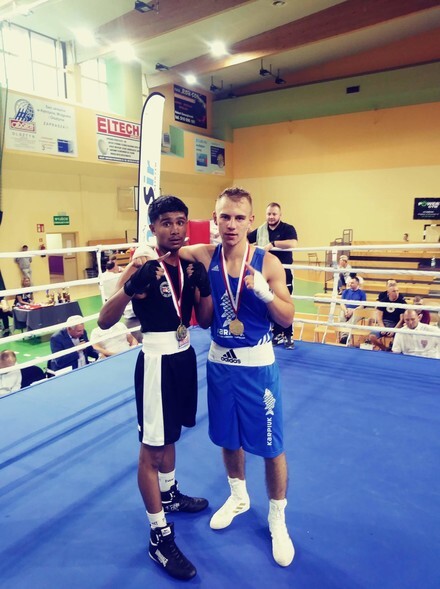 Dawid Dziuwe w świetnej formie (boks) 