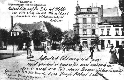 Dawno temu w Elblągu... na Królewieckiej ukradziono sanie