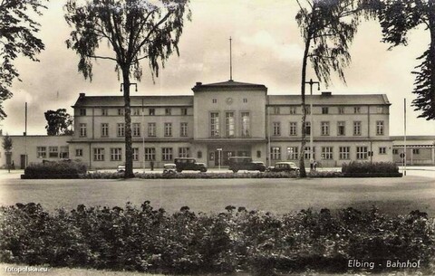 Dawno temu w Elblągu... pijany mężczyzna zaczepiał ludzi na dworcu