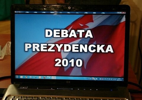 Debata prezydencka na żywo