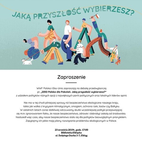 Debata z kandydatami o ekologii i pokaz filmu Human Energy