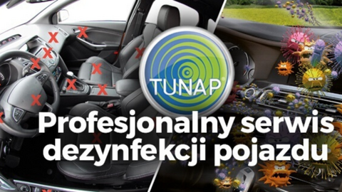 Dezynfekcja klimatyzacji i wnętrza pojazdu w Elblągu