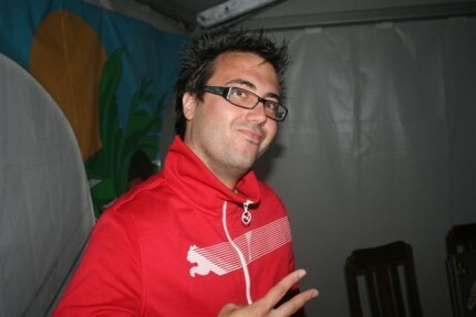 Dj Adamus na plaży „Srebrna Riwiera”