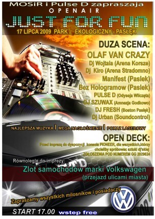 DJ-e i volkswageny w Pasłęku