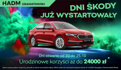 Dni Škody w HADM Gramatowski już wystartowały! 