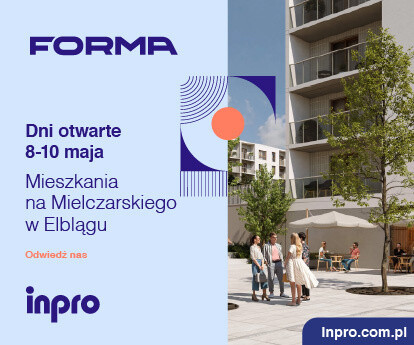 Dni otwarte osiedla Forma w Elblągu - zobacz nową pulę mieszkań od INPRO S.A.