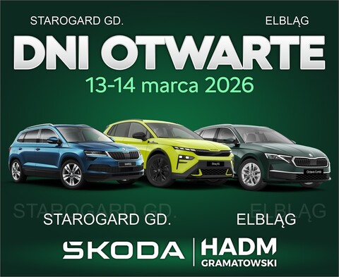 Dni Otwarte w Škoda HADM Gramatowski - rozgość się w Škodzie Drive