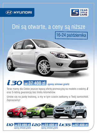 Dni są otwarte, a ceny są niższe (w październiku)