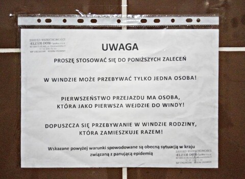 Do windy prosimy pojedynczo