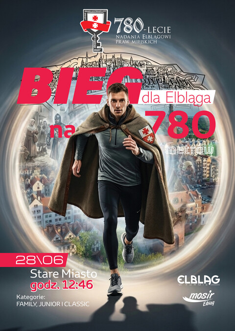 Dodatkowe pakiety na Bieg 780 dla Elbląga