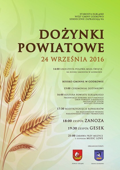 Dożynki powiatowe w Godkowie
