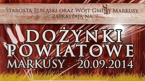 Dożynki powiatowe w sobotę