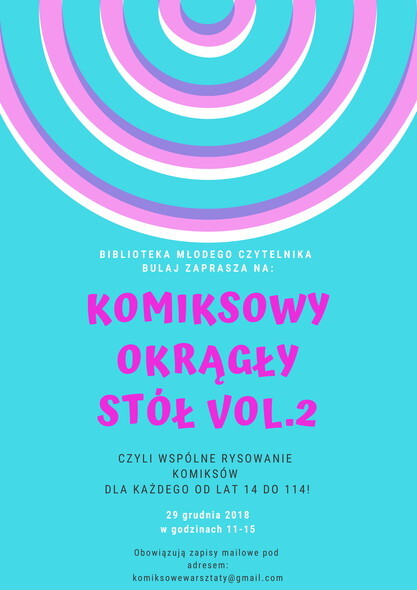 Drogie miłośniczki i drodzy miłośnicy komiksu!