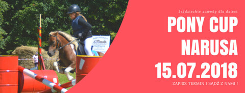 Drugie zawody z cyklu Pony Cup 2018 już w tę niedzielę