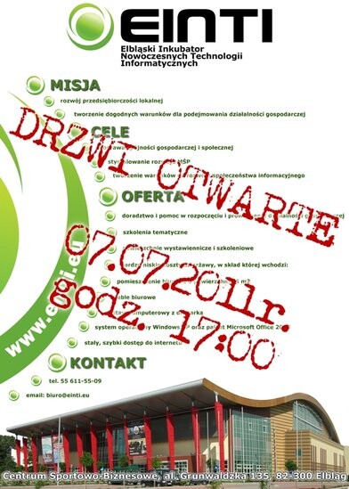 Drzwi otwarte EINTI