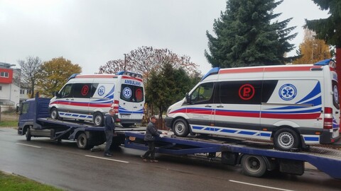 Dwa kolejne nowe ambulanse