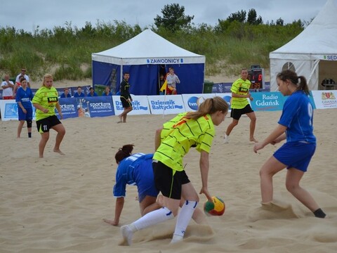 Dwie bramki od Mistrzostwa Polski (plażowa piłka nożna)