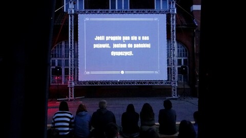 Dworzec w Braniewie zamienił się w kino