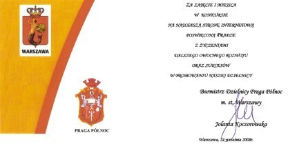 przystanekpraga.pl - pierwsza strona Pragi