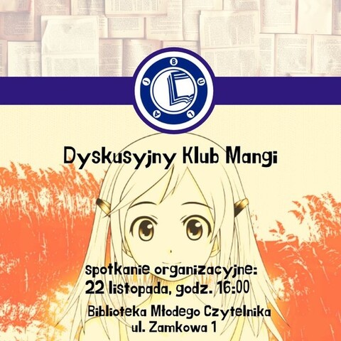 Dyskusyjny Klub Mangi: spotkanie organizacyjne