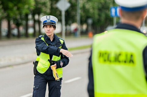 „Jednoślad” z drogówką