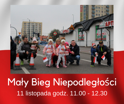 Dzieci pobiegną w Małym Biegu Niepodległości