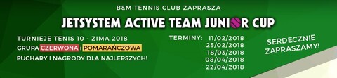 Dzieci zmierzą się na korcie