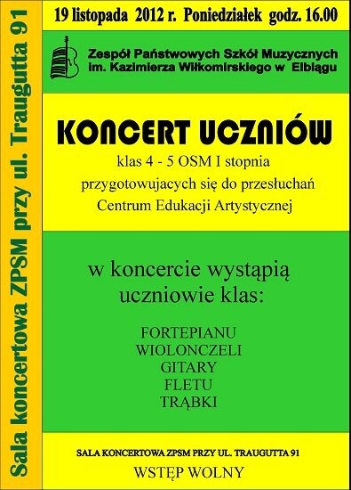 Dziecięco koncertowo