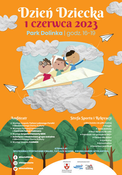Dzień Dziecka w parku Dolinka