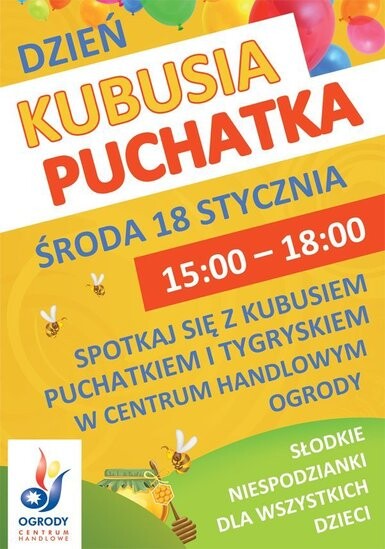 Dzień Kubusia Puchatka w Ogrodach