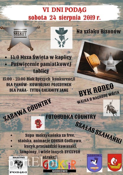 Dziki zachód w Podągach