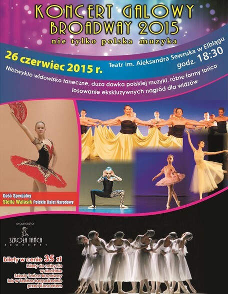 Dziś Koncert Galowy Broadway 2015
