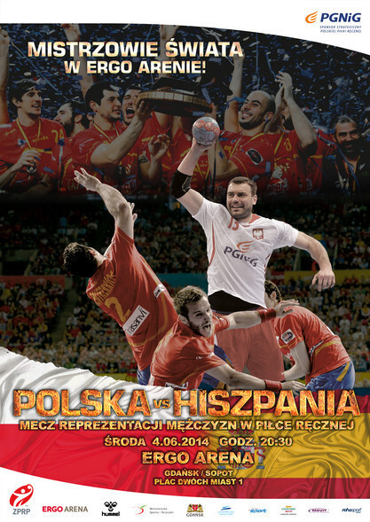 Dziś mecz Polska - Hiszpania w Ergo Arenie