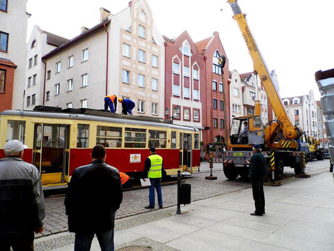 Zabytkowy tramwaj zniknął ze starówki