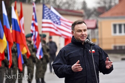 Zakończenie Anakondy - 18. Prezydent Andrzej Duda w Elblągu