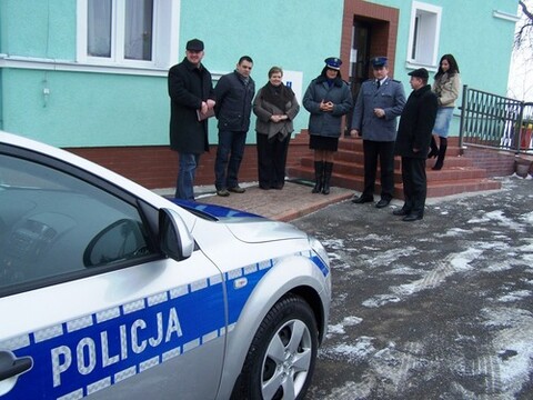 Nowy radiowóz dla Młynar