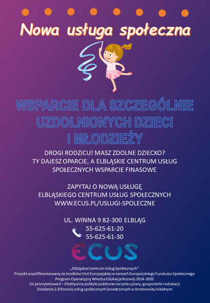 ECUS wspiera uzdolnionych 