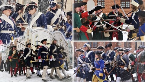 Elbląg 1710 - miasto w ogniu historii: rekonstrukcja historyczna z Garnizonem Gdańsk