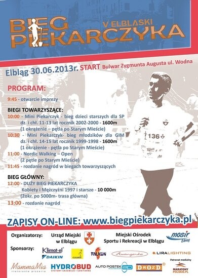 Elbląg gotowy do Biegu Piekarczyka