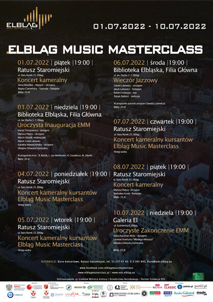 Trwa Elblag Music Masterclass