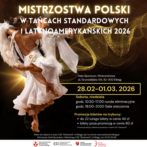 Elbląg ponownie stanie się taneczną stolicą Polski