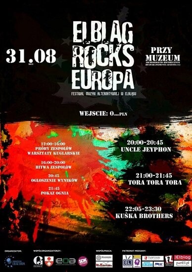 Elbląg Rocks Europa już w piątek