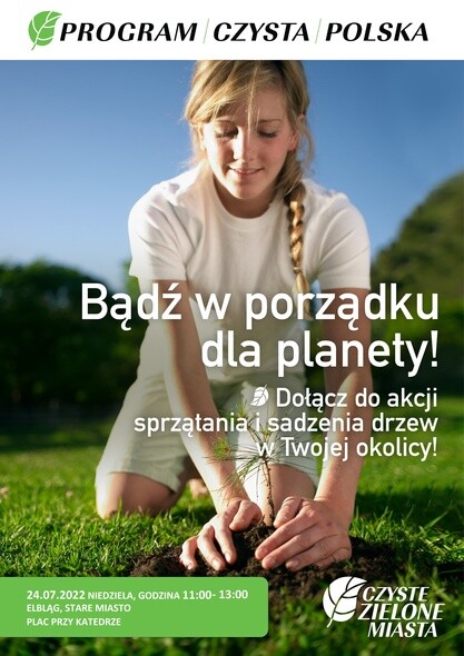 Elbląg w akcji „Czyste, Zielone Miasta”