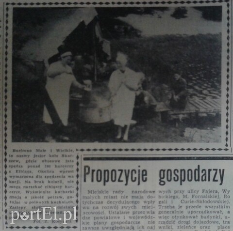 Elbląscy harcerze