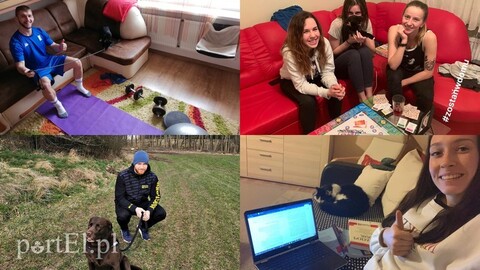 Elbląscy sportowcy nie marnują czasu