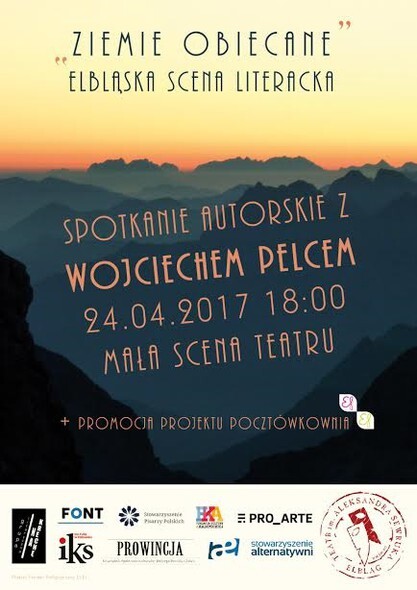 Elbląska Scena Literacka: Wojciech Pelc „Ziemie obiecane”
